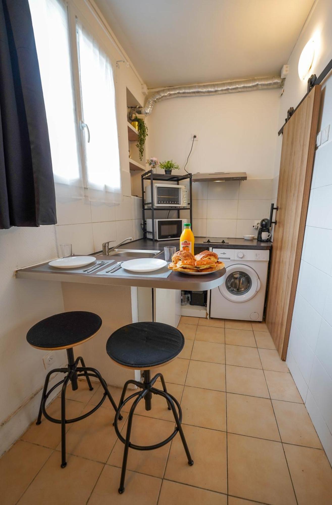 Studio Le Petit Pantin - Cozy Nest Eksteriør bilde
