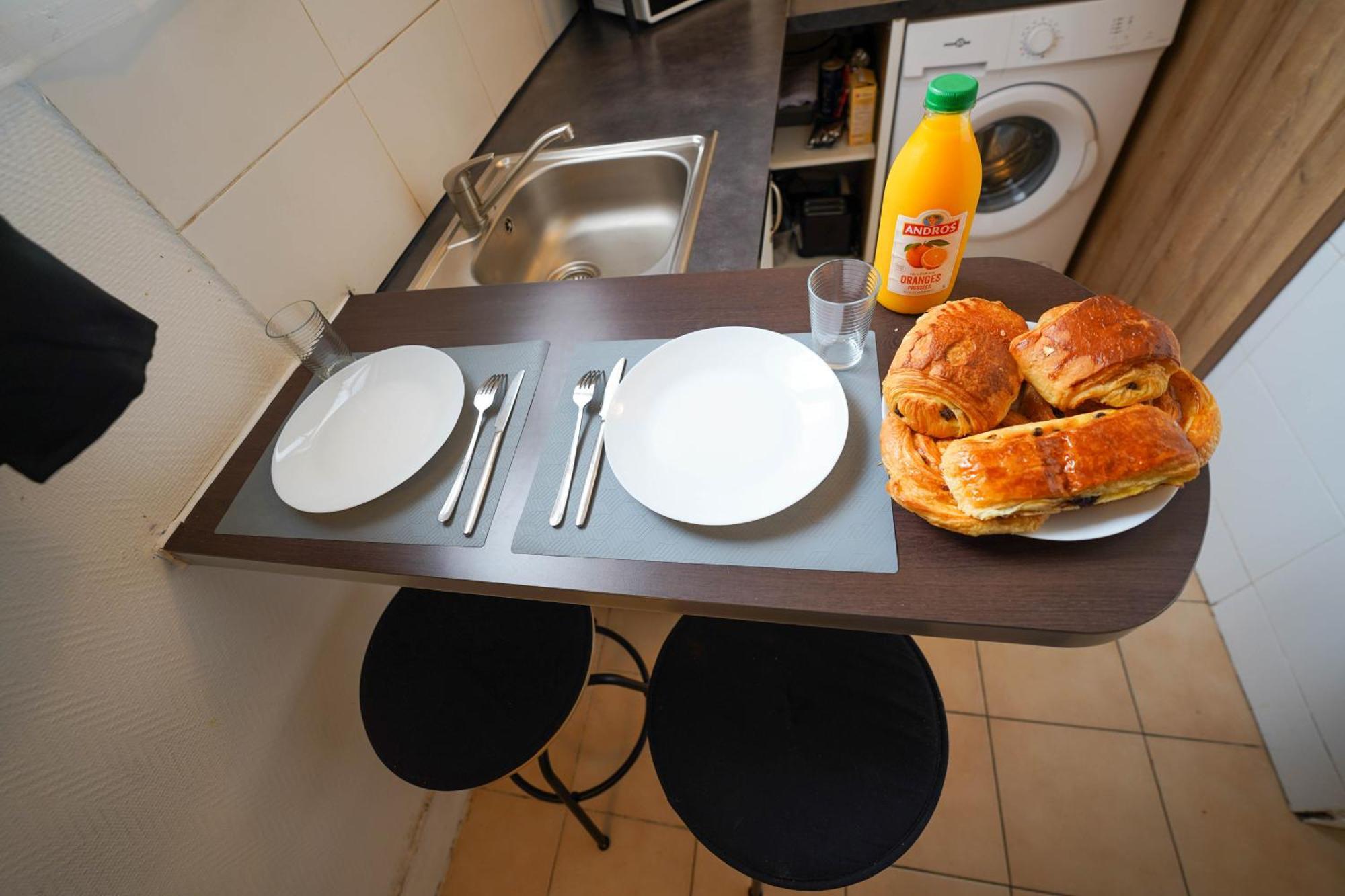 Studio Le Petit Pantin - Cozy Nest Eksteriør bilde